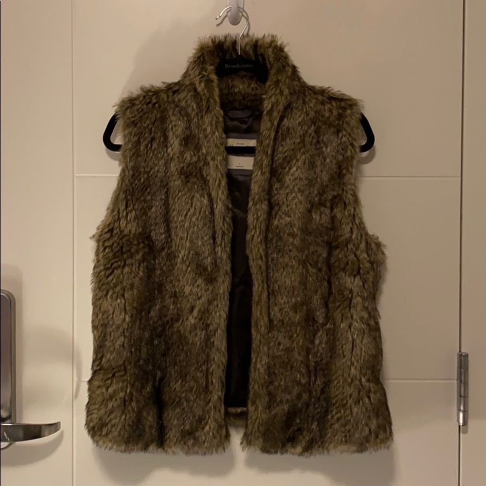 Abercrombie Faux Fur Vest